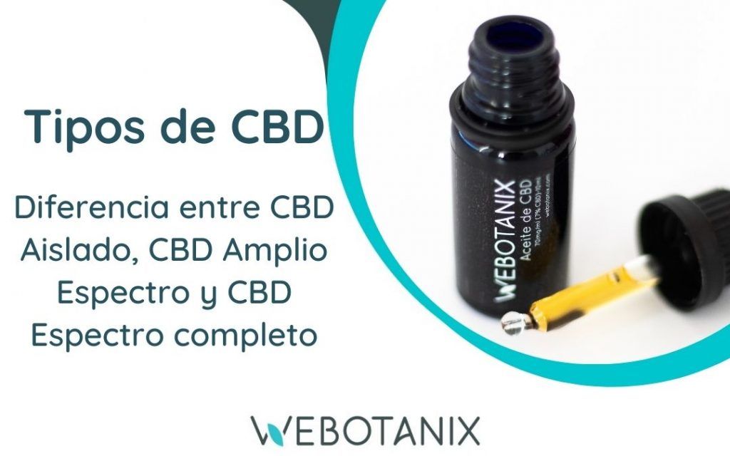 Tipos De CBD: Aislado, Amplio Y Espectro Completo · WeBotanix