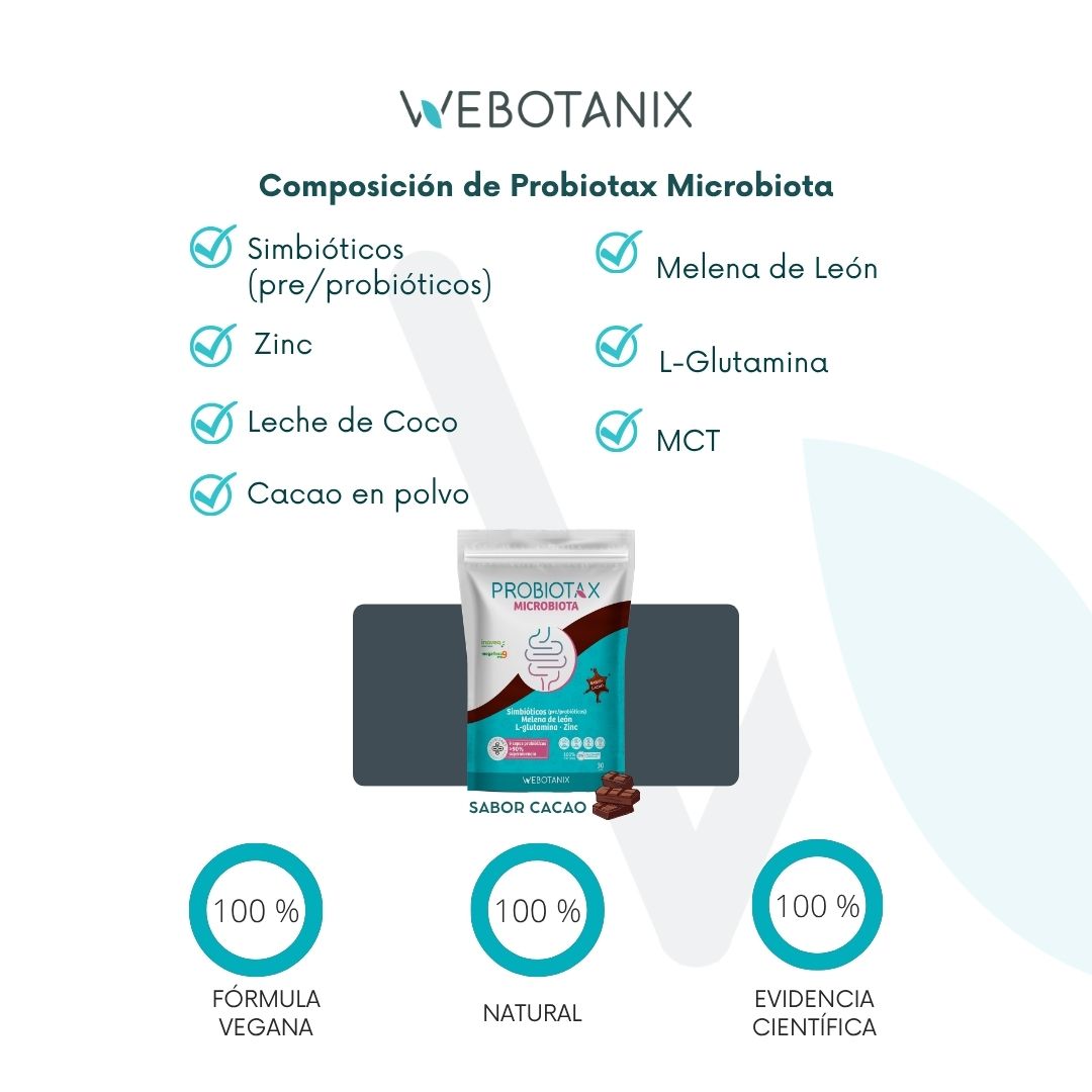 Probiotax Microbiota cacao 150g - Imagen 8