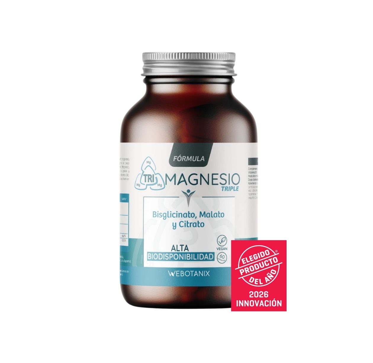 Triple Magnesio Fórmula 60 cápsulas