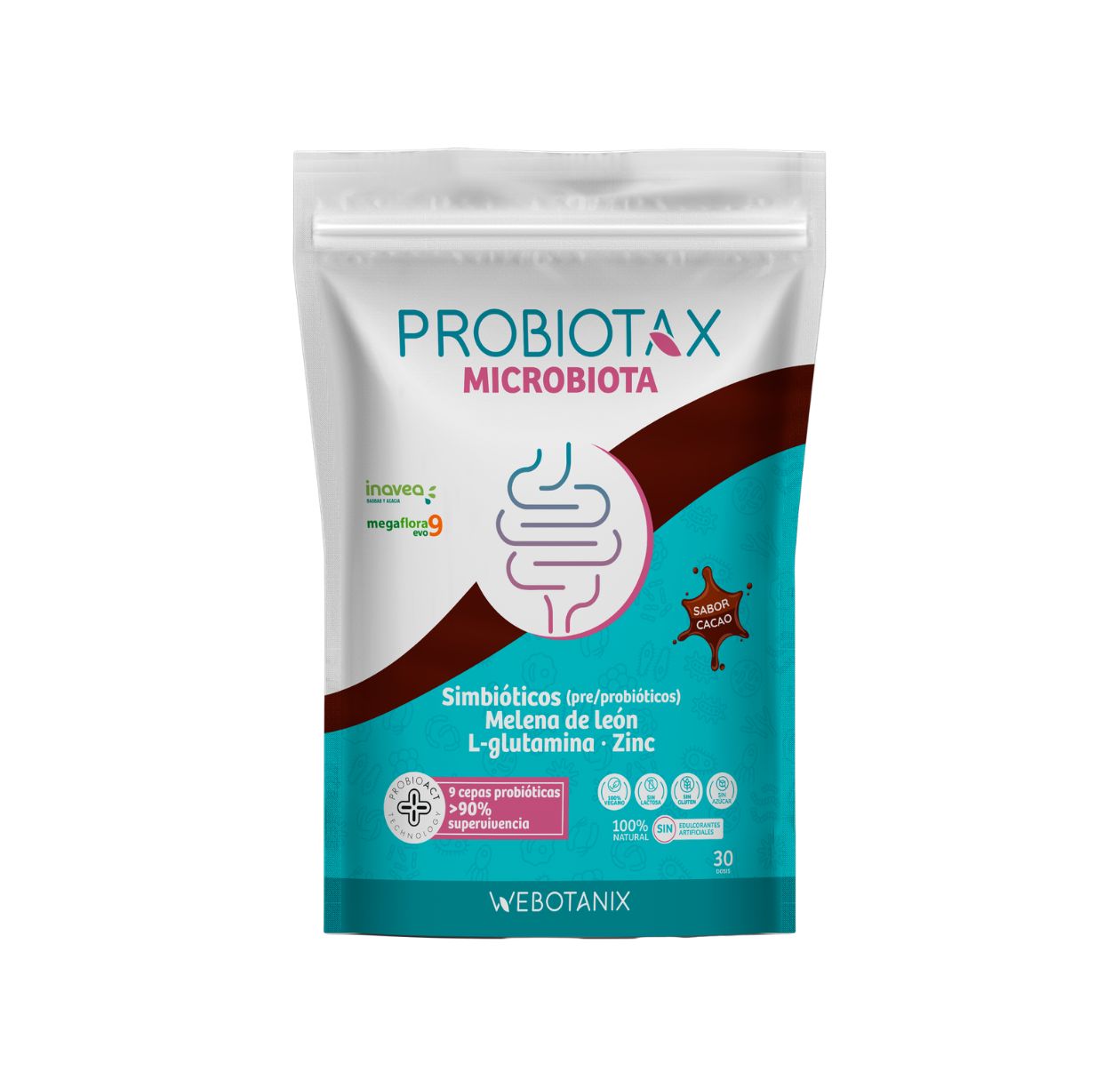 Probiotax Microbiota cacao 150g
