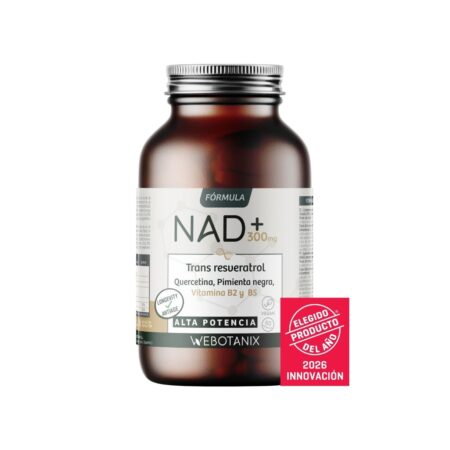 NAD+Resveratrol Fórmula 60 cápsulas