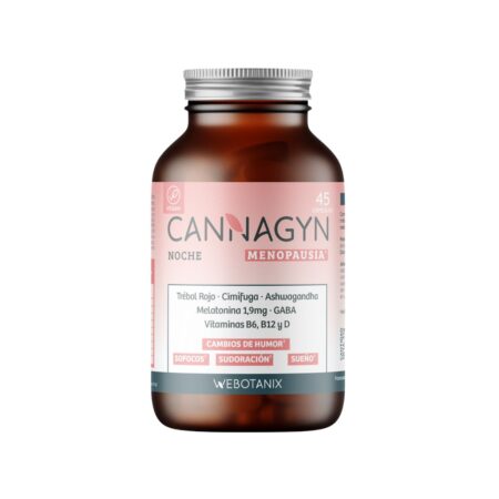 Cannagyn Menopausia Noche 45 cápsulas