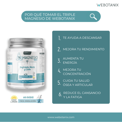 Triple Magnesio Fórmula Polvo 128g - Imagen 5