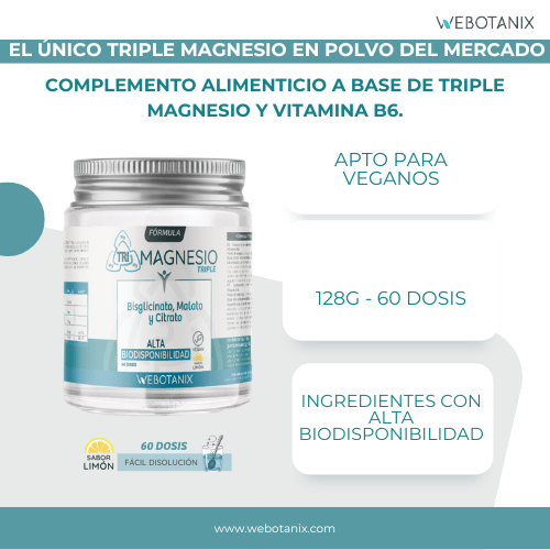 Triple Magnesio Fórmula Polvo 128g - Imagen 7